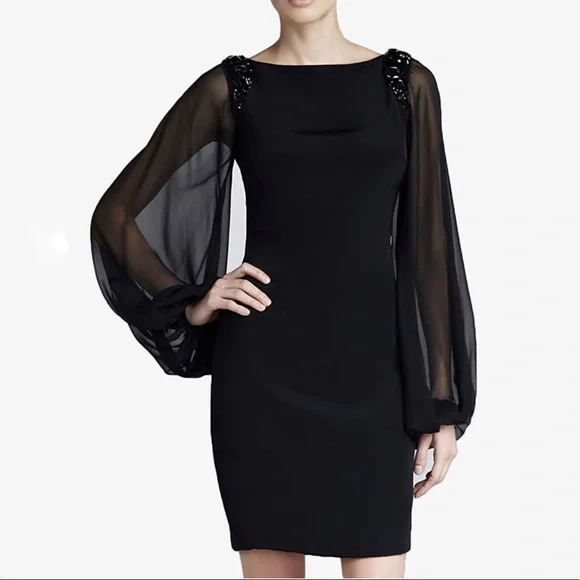 sachin and babi light blue dress Miusol | Dresses | New Black Long Sleeve Shift Dress